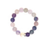 Bracelet Fluorite Perles rondes 12 mm