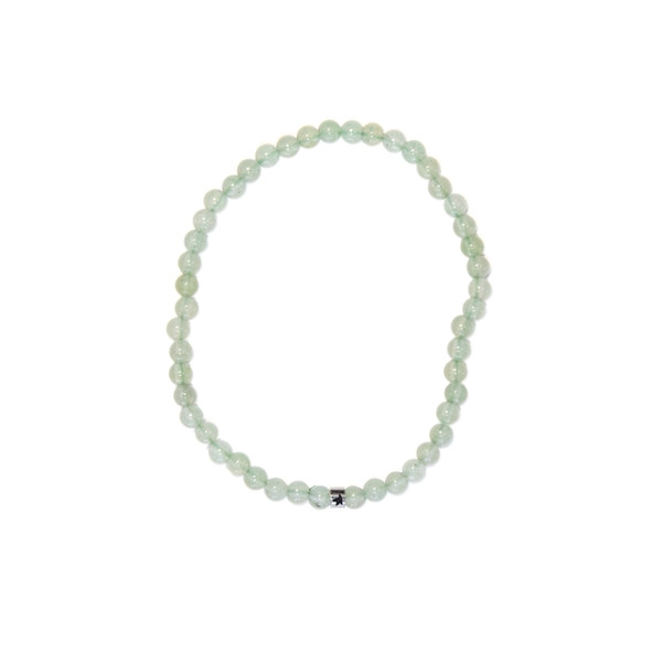 Bracelet Aventurine Verte Perles rondes 4 mm