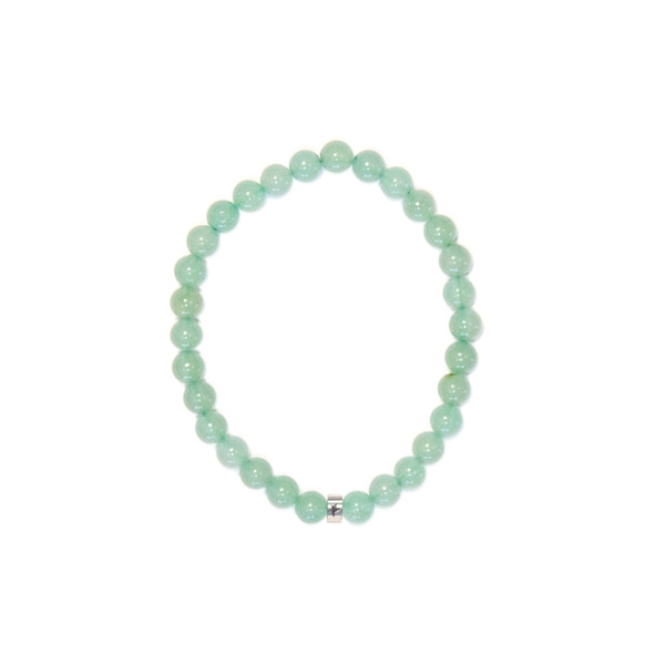 Bracelet Aventurine Verte Perles rondes 6 mm