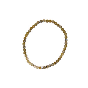 Bracelet Labradorite Perles rondes 4 mm