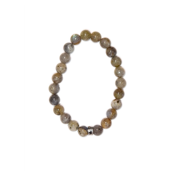 Bracelet Labradorite Perles rondes 8 mm