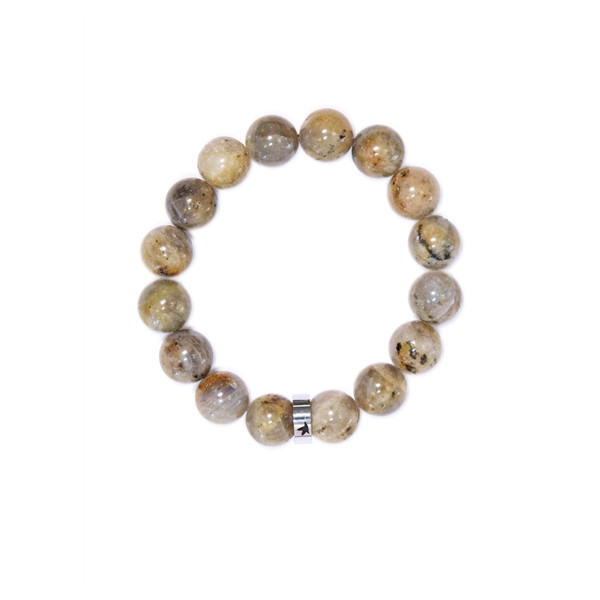 Bracelet Labradorite Perles rondes 12 mm