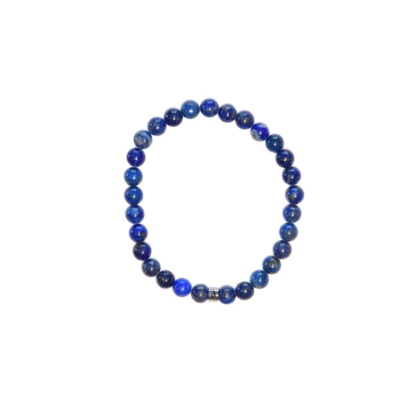 Bracelet Lapis-Lazuli Perles rondes 6 mm