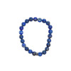 Bracelet Lapis-Lazuli Perles rondes 8 mm