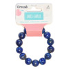 Bracelet Lapis-Lazuli Perles rondes 14 mm