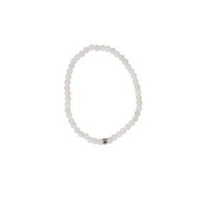 Bracelet Pierre de Lune Perles rondes 4 mm