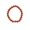 Bracelet Jaspe Rouge Perles rondes 8 mm