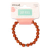 Bracelet Jaspe Rouge Perles rondes 8 mm