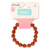 Bracelet Jaspe Rouge Perles rondes 10 mm