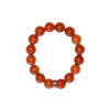 Bracelet Jaspe Rouge Perles rondes 12 mm