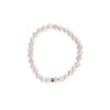Bracelet Cristal de Roche Perles rondes 6 mm