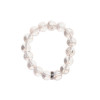 Bracelet Cristal de Roche Perles rondes 12 mm