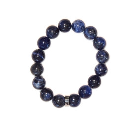 Bracelet Sodalite Perles rondes 12 mm