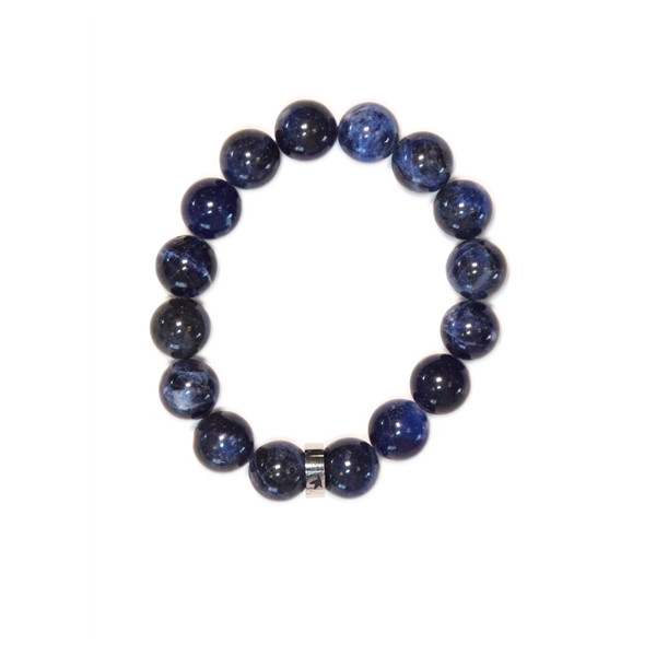 Bracelet Sodalite Perles rondes 12 mm