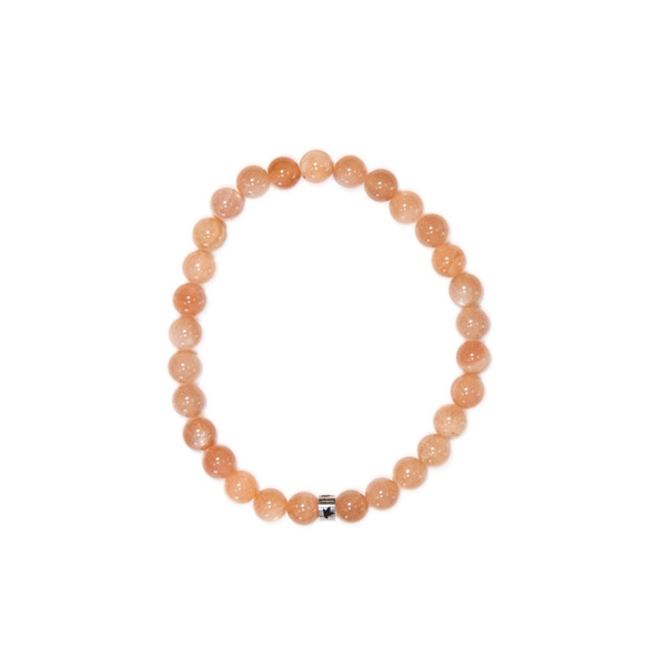 Bracelet Pierre de Soleil Perles rondes 6 mm