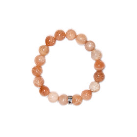 Bracelet Pierre de Soleil Perles rondes 10 mm