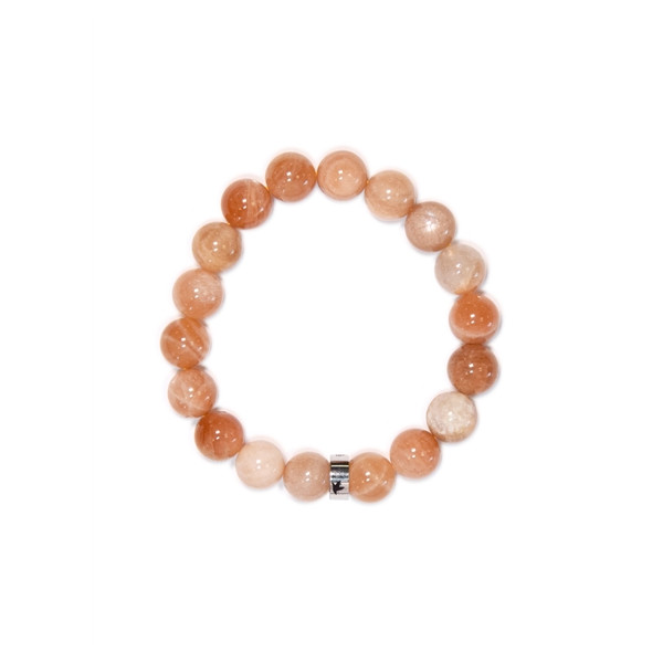 Bracelet Pierre de Soleil Perles rondes 10 mm