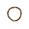 Bracelet Oeil de Tigre Perles rondes 6 mm