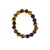 Bracelet Oeil de Tigre Perles rondes 10 mm
