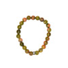 Bracelet Unakite Perles rondes 8 mm