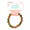 Bracelet Unakite Perles rondes 10 mm