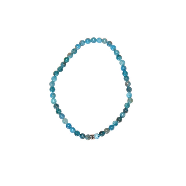 Bracelet Apatite Perles rondes 4 mm