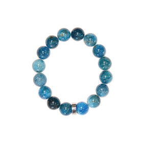 Bracelet Apatite Perles rondes 12 mm