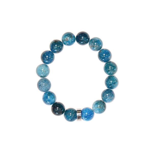 Bracelet Apatite Perles rondes 12 mm