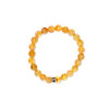 Bracelet Citrine Perles rondes 8 mm