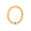 Bracelet Citrine Perles rondes 10 mm