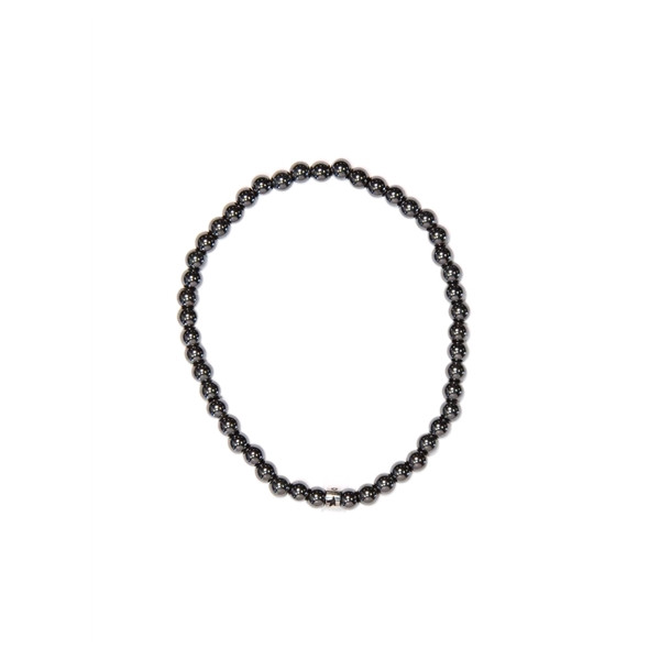 Bracelet Hématite Perles Rondes 4 mm