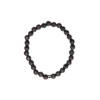 Bracelet Hématite Perles Rondes 6 mm