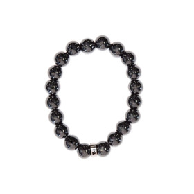Bracelet Hématite Perles rondes 10 mm