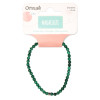 Bracelet Malachite Perles Rondes 4 mm