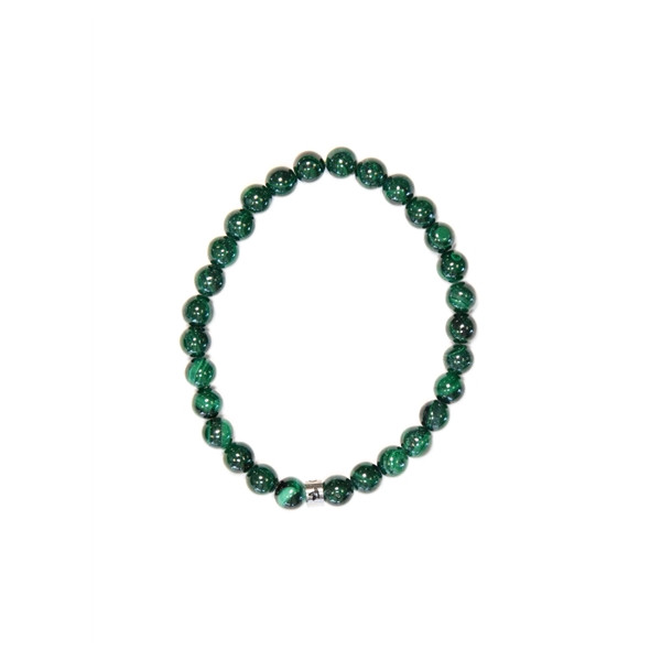 Bracelet Malachite Perles Rondes 6 mm
