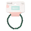 Bracelet Malachite Perles Rondes 6 mm