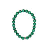 Bracelet Malachite Perles Rondes 8 mm
