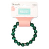 Bracelet Malachite Perles Rondes 10 mm