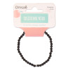 Bracelet Obsidienne Noire Perles rondes 4 mm