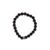 Bracelet Obsidienne Noire Perles rondes 8 mm