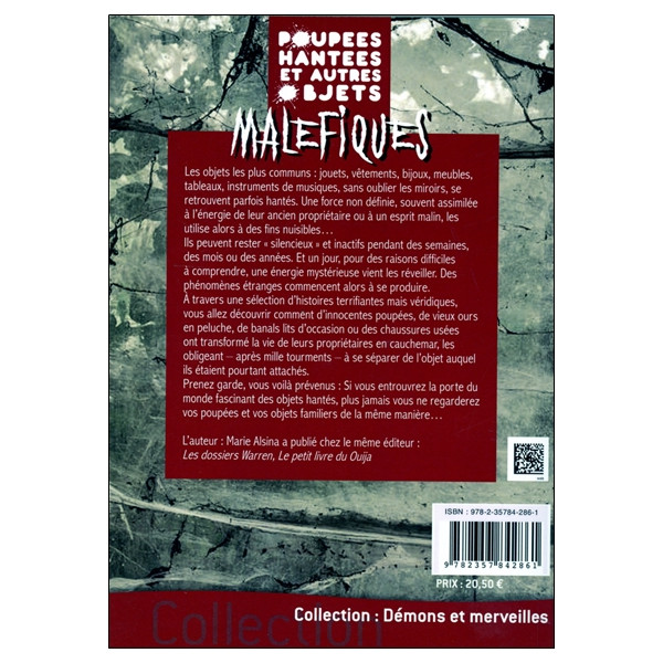 Poupées hantées et autres objets maléfiques