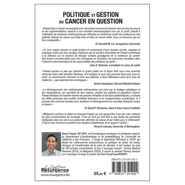 Politique et gestion du cancer en question