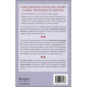 Cinq bonnes minutes le soir - 100 exercices pour vous aider à vous détendre après votre journée et profiter de votre soirée au m