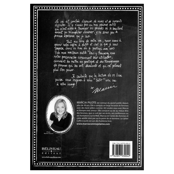 Les cahiers de Marcia - Coffre à outils