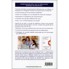 La puissance des mots dans votre entreprise Tome 2 - 1650 phrases et actions à privilégier ou à éviter avec vos collègues, emplo