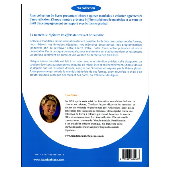 Réduire les effets du stress et de l'anxiété grâce aux mandalas - Cahier à colorier
