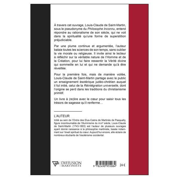 Des Erreurs et de la Vérité ou Les Hommes rappelés au Principe universel de la Science