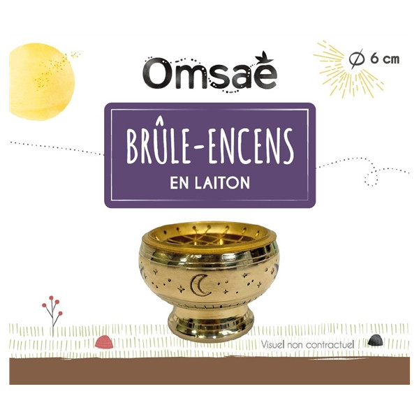 Brûle-encens en Laiton