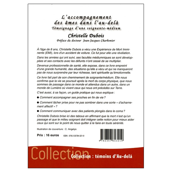 L'accompagnement des âmes dans l'au-delà - Témoignage d'une soignante-médium
