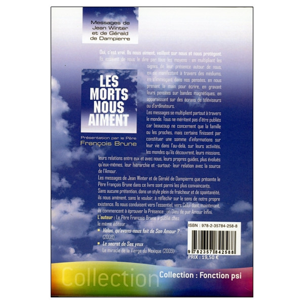 Les morts nous aiment - Messages de Jean Winter et de Gérald de Dampierre